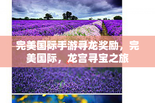 完美国际手游寻龙奖励,完美国际,龙宫寻宝之旅 完美国际手游寻龙奖励,完美国际,龙宫寻宝之旅