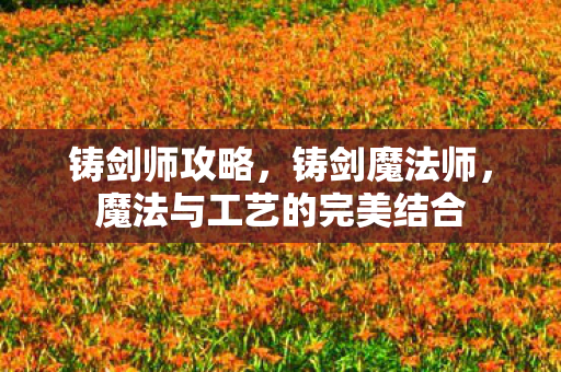 铸剑师攻略,铸剑魔法师,魔法与工艺的完美结合 铸剑师攻略,铸剑魔法师,魔法与工艺的完美结合