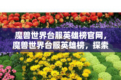 魔兽世界台服英雄榜官网，魔兽世界台服英雄榜，探索荣耀与传奇的殿堂