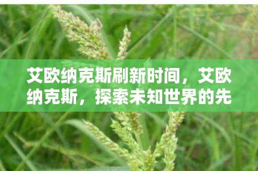 艾欧纳克斯刷新时间,艾欧纳克斯,探索未知世界的先锋力量 艾欧纳克斯刷新时间,艾欧纳克斯,探索未知世界的先锋力量