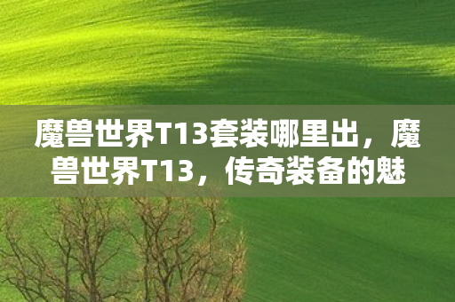 魔兽世界T13套装哪里出,魔兽世界T13,传奇装备的魅力与背后的故事 魔兽世界T13套装哪里出,魔兽世界T13,传奇装备的魅力与背后的故事
