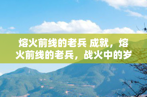 熔火前线的老兵 成就,熔火前线的老兵,战火中的岁月与荣耀 熔火前线的老兵 成就,熔火前线的老兵,战火中的岁月与荣耀