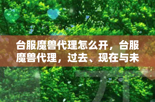 台服魔兽代理怎么开,台服魔兽代理,过去、现在与未来展望 台服魔兽代理怎么开,台服魔兽代理,过去、现在与未来展望