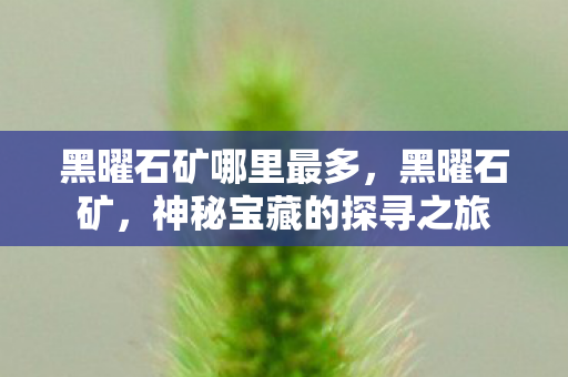 黑曜石矿哪里最多,黑曜石矿,神秘宝藏的探寻之旅 黑曜石矿哪里最多,黑曜石矿,神秘宝藏的探寻之旅