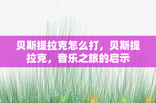 贝斯提拉克怎么打,贝斯提拉克,音乐之旅的启示 贝斯提拉克怎么打,贝斯提拉克,音乐之旅的启示