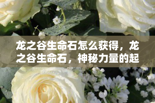 龙之谷生命石怎么获得,龙之谷生命石,神秘力量的起源与传说 龙之谷生命石怎么获得,龙之谷生命石,神秘力量的起源与传说