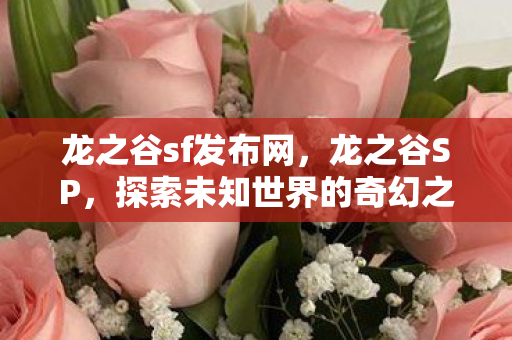 龙之谷sf发布网，龙之谷SP，探索未知世界的奇幻之旅