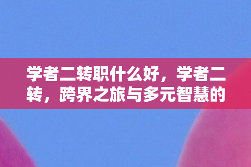 学者二转职什么好,学者二转,跨界之旅与多元智慧的绽放 学者二转职什么好,学者二转,跨界之旅与多元智慧的绽放
