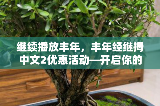 继续播放丰年,丰年经继拇中文2优惠活动—开启你的语言学习之旅 继续播放丰年,丰年经继拇中文2优惠活动—开启你的语言学习之旅
