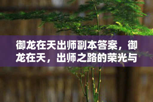 御龙在天出师副本答案,御龙在天,出师之路的荣光与荣耀 御龙在天出师副本答案,御龙在天,出师之路的荣光与荣耀