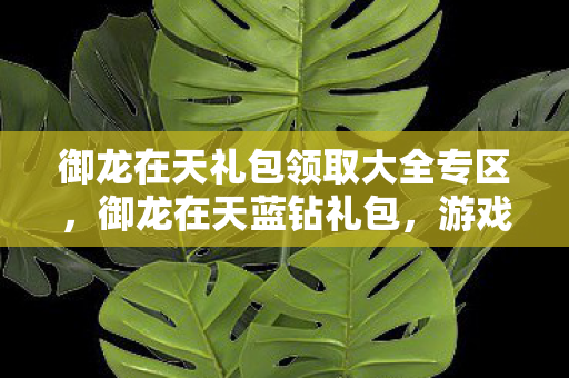 御龙在天礼包领取大全专区，御龙在天蓝钻礼包，游戏玩家的福音
