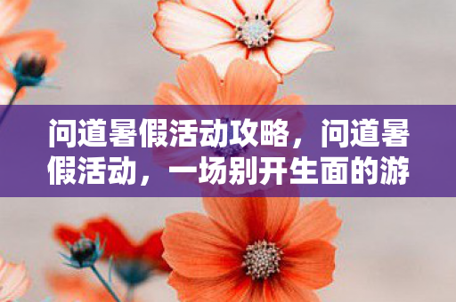 问道暑假活动攻略,问道暑假活动,一场别开生面的游戏盛宴 问道暑假活动攻略,问道暑假活动,一场别开生面的游戏盛宴