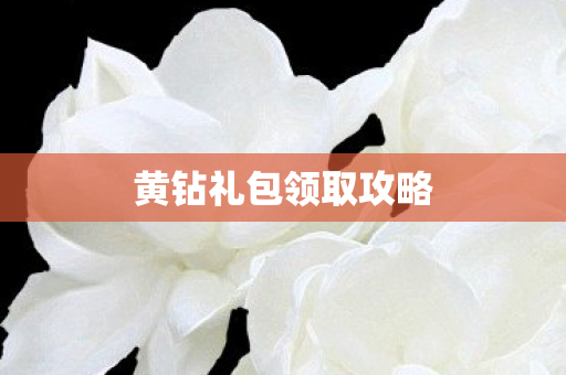 黄钻礼包领取攻略 黄钻礼包领取攻略
