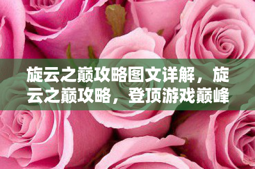 旋云之巅攻略图文详解，旋云之巅攻略，登顶游戏巅峰的秘诀