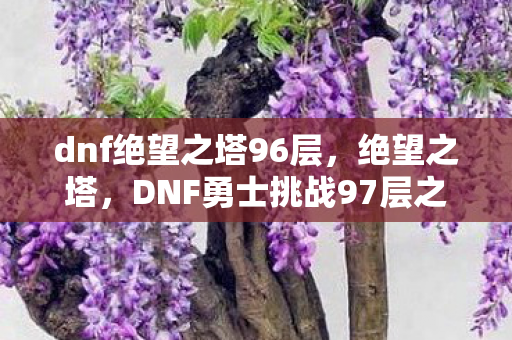 dnf绝望之塔96层,绝望之塔,DNF勇士挑战97层之巅 dnf绝望之塔96层,绝望之塔,DNF勇士挑战97层之巅