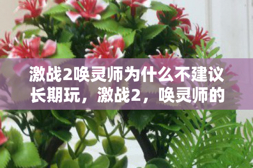 激战2唤灵师为什么不建议长期玩,激战2,唤灵师的崛起与挑战 激战2唤灵师为什么不建议长期玩,激战2,唤灵师的崛起与挑战