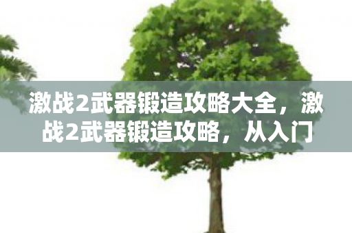 激战2武器锻造攻略大全,激战2武器锻造攻略,从入门到精通 激战2武器锻造攻略大全,激战2武器锻造攻略,从入门到精通