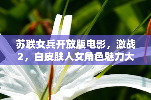 苏联女兵开放版电影，激战2，白皮肤人女角色魅力大揭秘