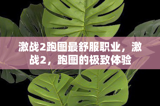 激战2跑图最舒服职业,激战2,跑图的极致体验 激战2跑图最舒服职业,激战2,跑图的极致体验