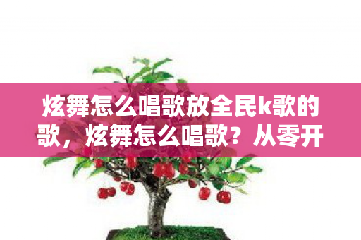 炫舞怎么唱歌放全民k歌的歌,炫舞怎么唱歌?从零开始的音乐之旅 炫舞怎么唱歌放全民k歌的歌,炫舞怎么唱歌?从零开始的音乐之旅
