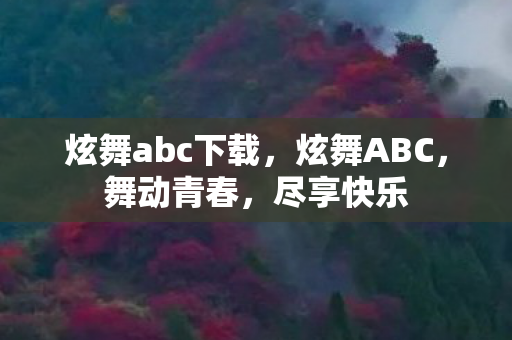 炫舞abc下载,炫舞ABC,舞动青春,尽享快乐 炫舞abc下载,炫舞ABC,舞动青春,尽享快乐