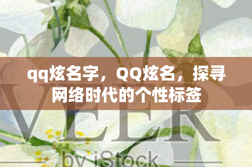 qq炫名字,QQ炫名,探寻网络时代的个性标签 qq炫名字,QQ炫名,探寻网络时代的个性标签