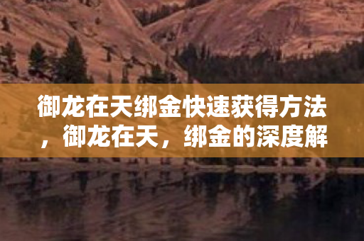 御龙在天绑金快速获得方法,御龙在天,绑金的深度解析 御龙在天绑金快速获得方法,御龙在天,绑金的深度解析