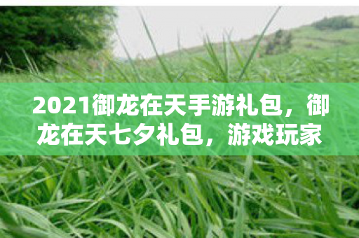 2021御龙在天手游礼包,御龙在天七夕礼包,游戏玩家的浪漫盛宴 2021御龙在天手游礼包,御龙在天七夕礼包,游戏玩家的浪漫盛宴
