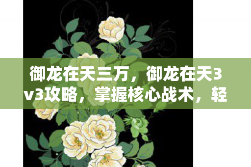 御龙在天三万,御龙在天3v3攻略,掌握核心战术,轻松登顶战场 御龙在天三万,御龙在天3v3攻略,掌握核心战术,轻松登顶战场