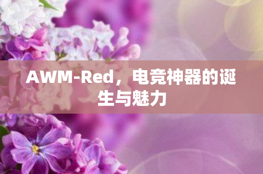 AWM-Red，电竞神器的诞生与魅力