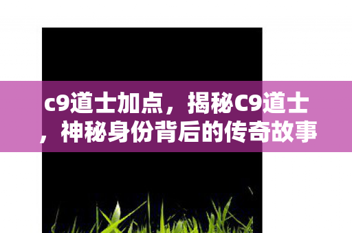 c9道士加点,揭秘C9道士,神秘身份背后的传奇故事 c9道士加点,揭秘C9道士,神秘身份背后的传奇故事