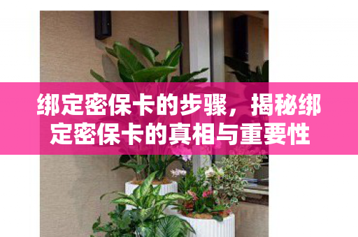 绑定密保卡的步骤,揭秘绑定密保卡的真相与重要性 绑定密保卡的步骤,揭秘绑定密保卡的真相与重要性