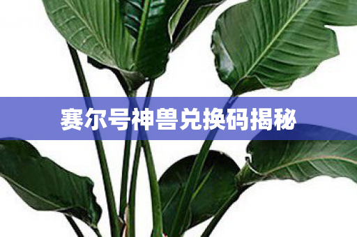 赛尔号神兽兑换码揭秘 赛尔号神兽兑换码揭秘
