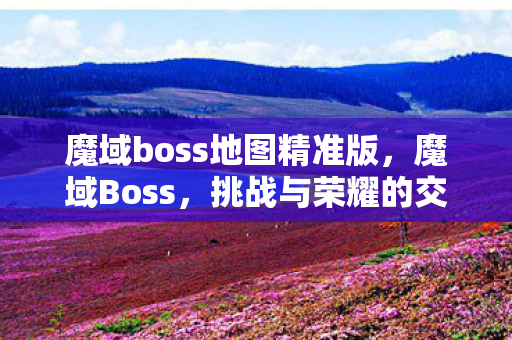 魔域boss地图精准版,魔域Boss,挑战与荣耀的交汇点 魔域boss地图精准版,魔域Boss,挑战与荣耀的交汇点