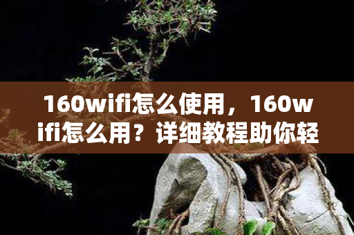 160wifi怎么使用,160wifi怎么用?详细教程助你轻松连接 160wifi怎么使用,160wifi怎么用?详细教程助你轻松连接
