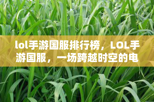 lol手游国服排行榜,LOL手游国服,一场跨越时空的电竞盛宴 lol手游国服排行榜,LOL手游国服,一场跨越时空的电竞盛宴