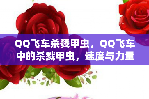 QQ飞车杀戮甲虫,QQ飞车中的杀戮甲虫,速度与力量的完美结合 QQ飞车杀戮甲虫,QQ飞车中的杀戮甲虫,速度与力量的完美结合