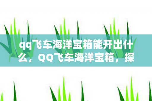 qq飞车海洋宝箱能开出什么,QQ飞车海洋宝箱,探寻深海的秘密宝藏 qq飞车海洋宝箱能开出什么,QQ飞车海洋宝箱,探寻深海的秘密宝藏