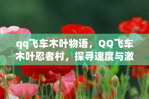 qq飞车木叶物语,QQ飞车木叶忍者村,探寻速度与激情的极致体验 qq飞车木叶物语,QQ飞车木叶忍者村,探寻速度与激情的极致体验