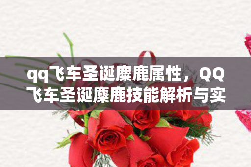 qq飞车圣诞麋鹿属性,QQ飞车圣诞麋鹿技能解析与实战应用指南 qq飞车圣诞麋鹿属性,QQ飞车圣诞麋鹿技能解析与实战应用指南