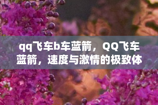 qq飞车b车蓝箭,QQ飞车蓝箭,速度与激情的极致体验 qq飞车b车蓝箭,QQ飞车蓝箭,速度与激情的极致体验