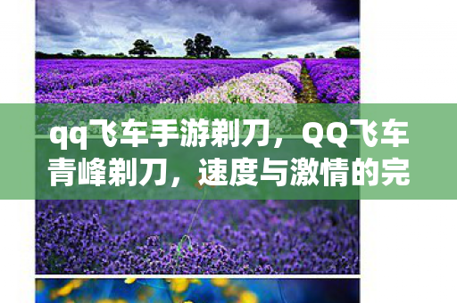qq飞车手游剃刀,QQ飞车青峰剃刀,速度与激情的完美融合 qq飞车手游剃刀,QQ飞车青峰剃刀,速度与激情的完美融合