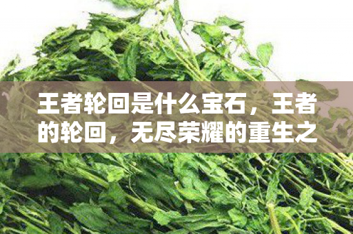 王者轮回是什么宝石,王者的轮回,无尽荣耀的重生之路 王者轮回是什么宝石,王者的轮回,无尽荣耀的重生之路