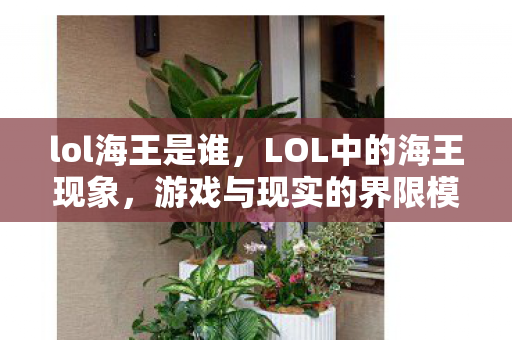 lol海王是谁,LOL中的海王现象,游戏与现实的界限模糊 lol海王是谁,LOL中的海王现象,游戏与现实的界限模糊