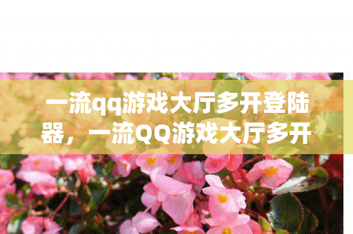 一流qq游戏大厅多开登陆器,一流QQ游戏大厅多开,提升游戏效率与乐趣的必备技巧 一流qq游戏大厅多开登陆器,一流QQ游戏大厅多开,提升游戏效率与乐趣的必备技巧
