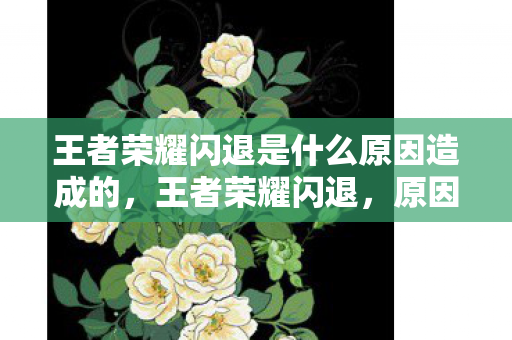 王者荣耀闪退是什么原因造成的,王者荣耀闪退,原因分析与解决方案 王者荣耀闪退是什么原因造成的,王者荣耀闪退,原因分析与解决方案