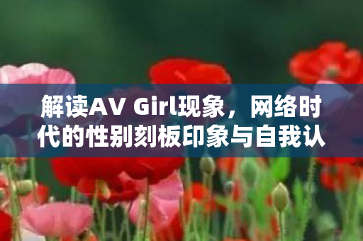 解读AV Girl现象,网络时代的性别刻板印象与自我认同 解读AV Girl现象,网络时代的性别刻板印象与自我认同