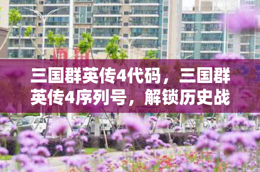 三国群英传4代码,三国群英传4序列号,解锁历史战役的密钥 三国群英传4代码,三国群英传4序列号,解锁历史战役的密钥