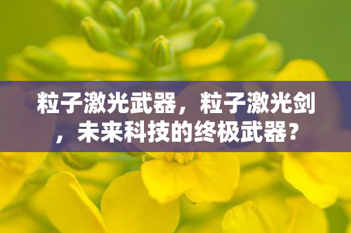 粒子激光武器,粒子激光剑,未来科技的终极武器? 粒子激光武器,粒子激光剑,未来科技的终极武器?