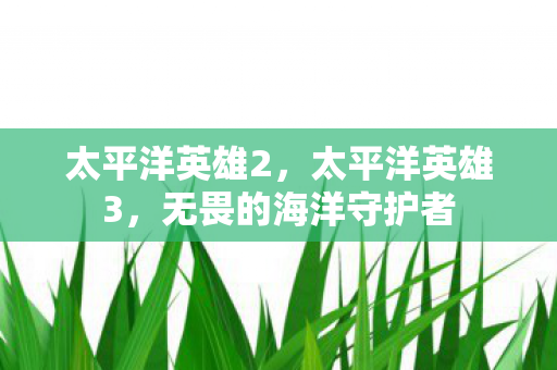 太平洋英雄2,太平洋英雄3,无畏的海洋守护者 太平洋英雄2,太平洋英雄3,无畏的海洋守护者